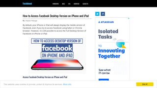 How to Access Facebook Desktop Version on iPhone and iPad