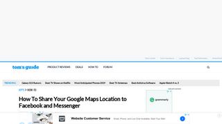 How To Share Your Google Maps Location to Facebook and Messenger