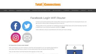 Facebook Hotspot Solutions. Guest login with their facebook or other ...