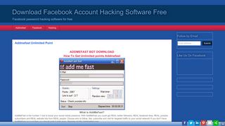 Download Facebook Account Hacking Software Free