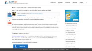 Best 3 Facebook Password Hacking Software Free Download