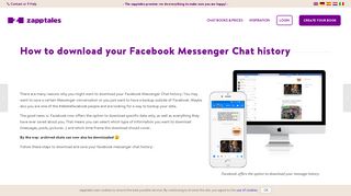 Download Facebook Messenger Chat History: How To - Zapptales
