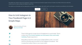 How to Link Instagram to Your Facebook Page in 6 Simple Steps