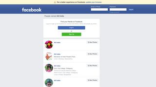 All India Profiles | Facebook