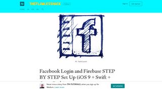 Facebook Login and Firebase STEP BY STEP Set Up (iOS 9 + Swift ...