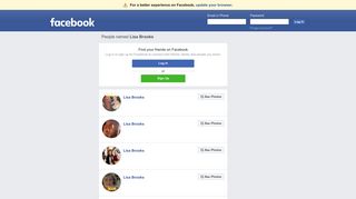 Lisa Brooks Profiles | Facebook