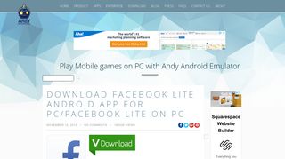 Download Facebook Lite Android App for PC/Facebook Lite on PC ...