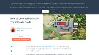 How to Use Facebook Live: The Ultimate Guide - HubSpot Blog