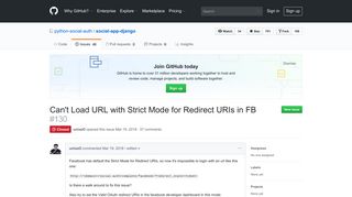 Can't Load URL with Strict Mode for Redirect URIs in FB · Issue #130 ...