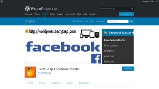 TechGasp Facebook Master | WordPress.org