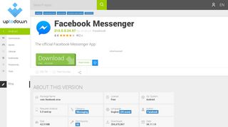 download facebook messenger free (android)