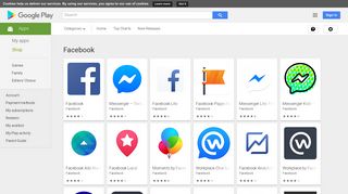 Android Apps by Facebook on Google Play