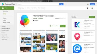 Moments by Facebook - Apps on Google Play