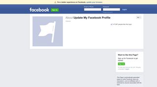 Update My Facebook Profile | Facebook