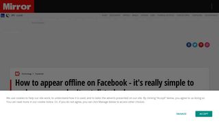 How to appear offline on Facebook - it's really simple to make sure ...