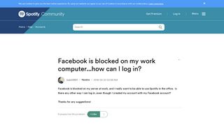 Facebook is blocked on my work computer...how can ... - The ...