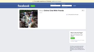 Online Chat With Friends | Facebook