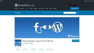 Wp Facebook Login for WordPress | WordPress.org