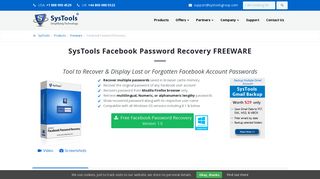 Free Facebook Password Recovery Tool to Unlock Facebook Password