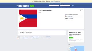 Philippines - Country | Facebook