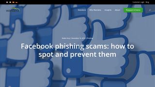 Facebook phishing scams: how to spot and prevent them | Wandera