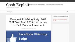 Facebook Phishing Script 2019: Full Download & Tutorial on how to ...