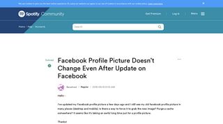 Solved: Facebook Profile Picture Doesn't Change Even After ...