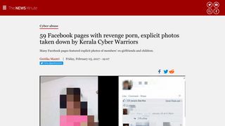 59 Facebook pages with revenge porn, explicit photos taken down ...