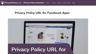 Privacy Policy URL for Facebook Apps - Privacy Policies