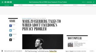 Mark Zuckerberg Q&A: The Facebook CEO Talks Cambridge Analytica ...