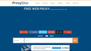 ProxySite.com - Free Web Proxy Site