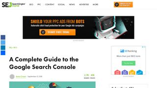 A Complete Guide to the Google Search Console