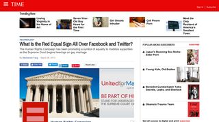 What Is the Red Equal Sign All Over Facebook and Twitter? - Newsfeed