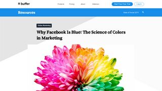 Why Facebook Is Blue: The Science of Colors in Marketing - Buffer Blog