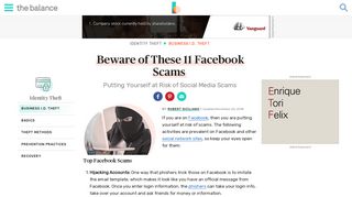 Beware of These Facebook Scams - The Balance