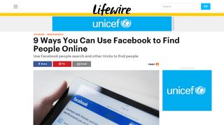 9 Ways to Search for People on Facebook - Lifewire