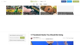 17 Facebook Hacks You Should Be Using | Lifehacker Australia