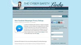 New Facebook Messenger Privacy Settings | The Cyber Safety Lady