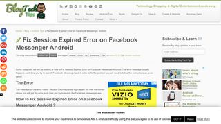 Fix Session Expired Error on Facebook Messenger Android ...