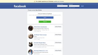 Sex Online Profiles | Facebook