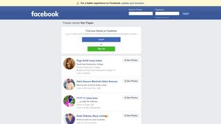 Sex Pages Profiles | Facebook