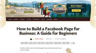 How to Build a Facebook Page for Business: A Guide for Beginners ...