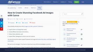 How to Create Stunning Facebook Ad Images with Canva - AdEspresso