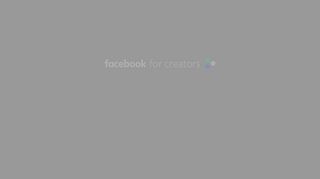 Facebook for Creators: Empowering Video Creators to Create ...
