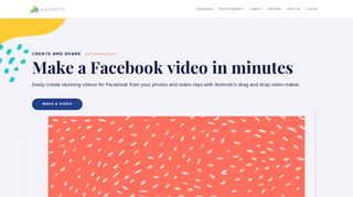 Facebook Video Maker | Create Videos for FB in minutes - Animoto