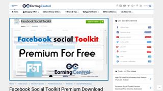 Facebook Social Toolkit Premium Download Free (Chrome Extension ...
