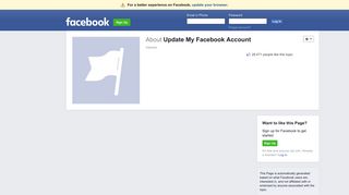 Update My Facebook Account | Facebook