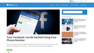 Your Facebook Can Be Hacked Using Your Phone Number - PSafe ...