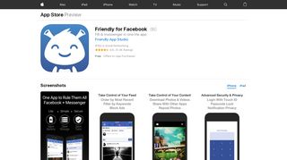 Friendly for Facebook on the App Store - iTunes - Apple