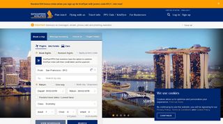 Singapore Airlines Official Website | Book International Flight Tickets